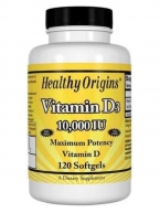 Healthy Origins, США, Vitamin D3 10000IU