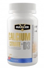 Maxler Calcium Citrate + D3 60 tabs