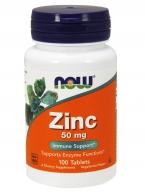 NOW Zinc Gluconate 50 mg 100 t